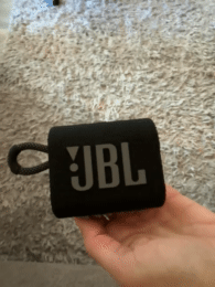 Video Review of #JBL Go 3 Waterproof Bluetooth Speaker by Chana, 26 votes |  Flip App