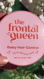 Video review of The Frontal Queen BABY HAIR CONTROL  by hello1234568093