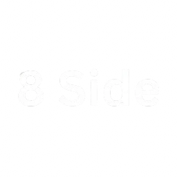 8 Side logo