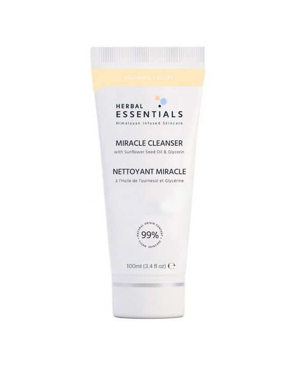 Herbal Essentials Miracle Cleanser with Sunflower Seed Oil - White - 10 ...