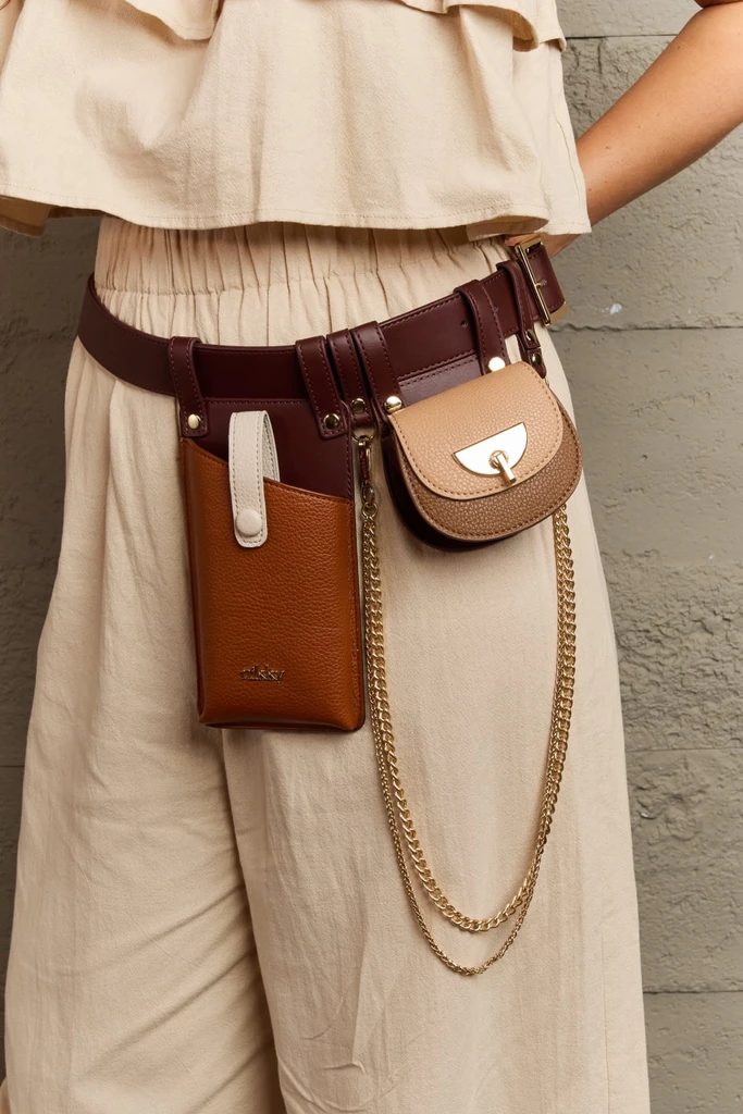 ☆人気☆【NICK&NICOLE】☆NICOLE LEATHER BUCKLE BUCKET BA.G☆ NICOLE LEATHER BUCKLE BUCKET BAG_BLACK - NICK&NICOLE | 60