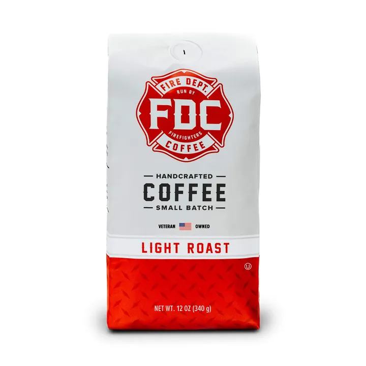 Fire Department Coffee Light Roast Coffee - Whole Bean