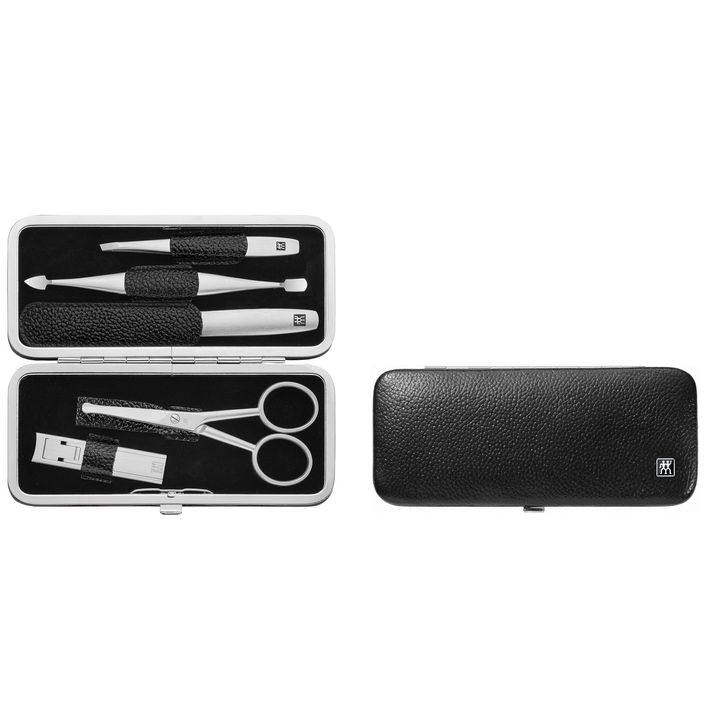 Zwilling Beauty TWINOX 6-Pc Manicure Set With Leather Frame Case | Flip App