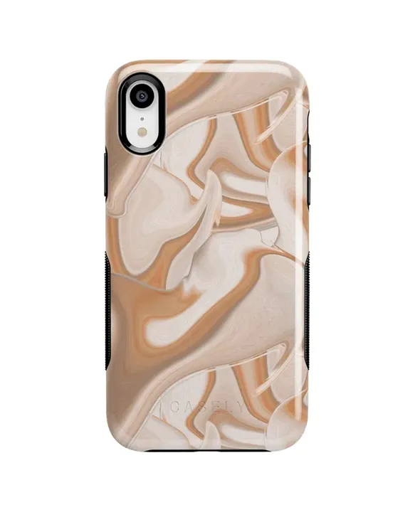 Casely Caramel Delight | Marble Swirl Case - Bold