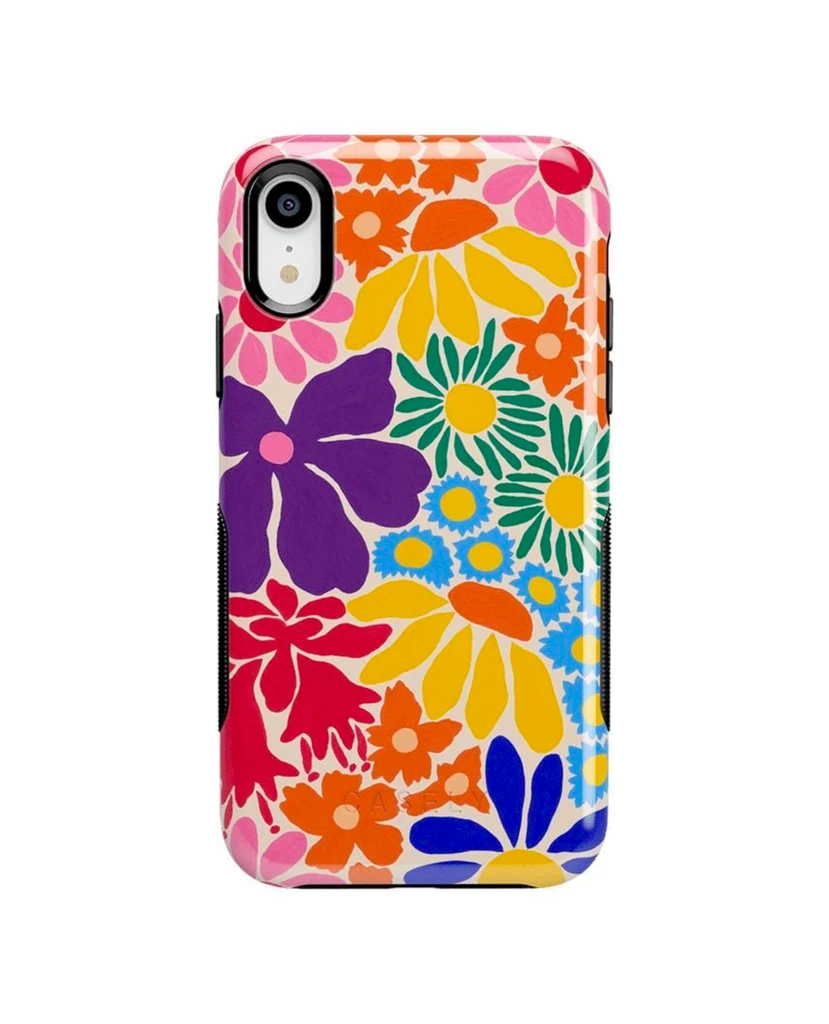 Casely Flower Patch | Multi-Color Floral Case | Bold