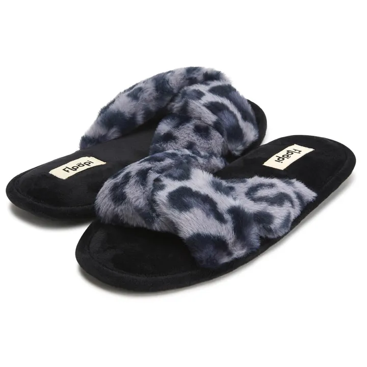 Floopi Women's Julia Criss Cross Open Toe Slipper