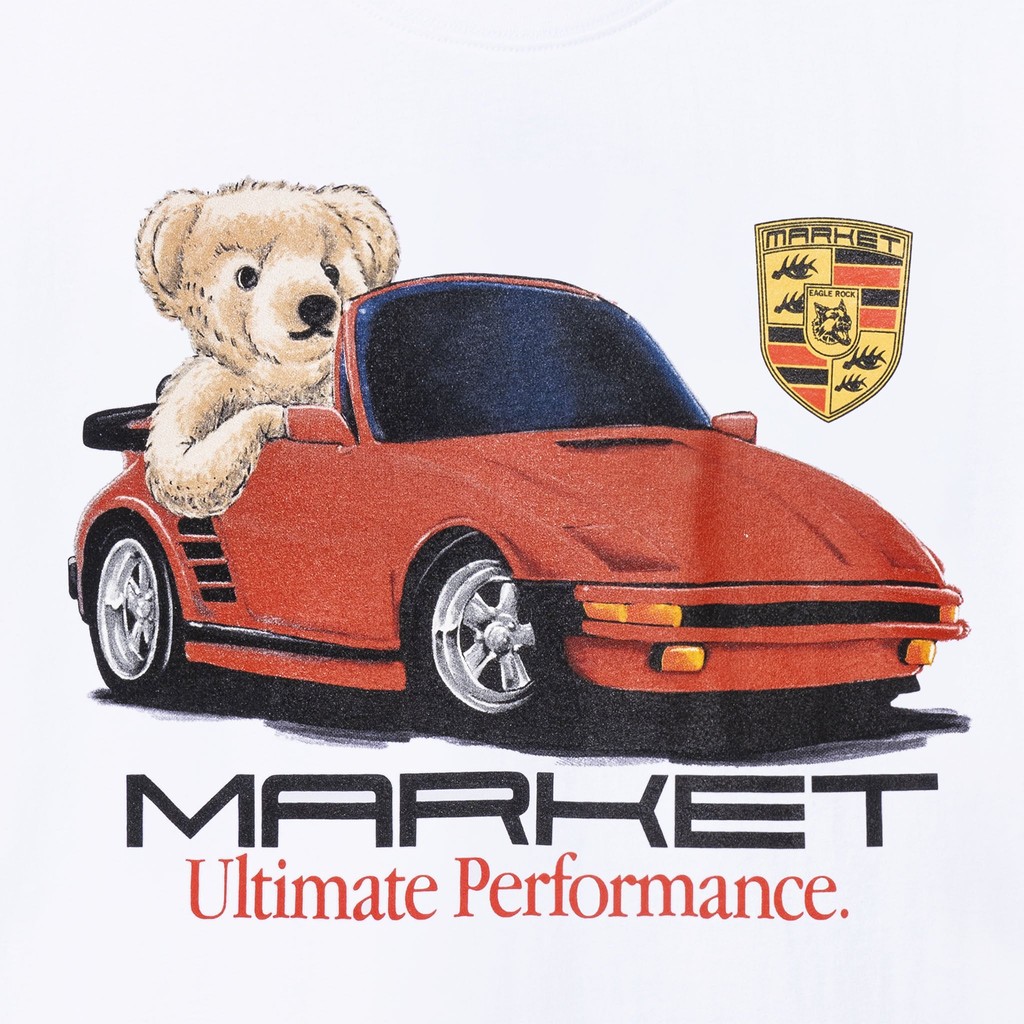 ★MARKET★ M ULTIMATE PERFORMANCE BEAR TSHIRT WHITE ULTIMATE Ultimate Performance Bear T-Shirt - White – Feature