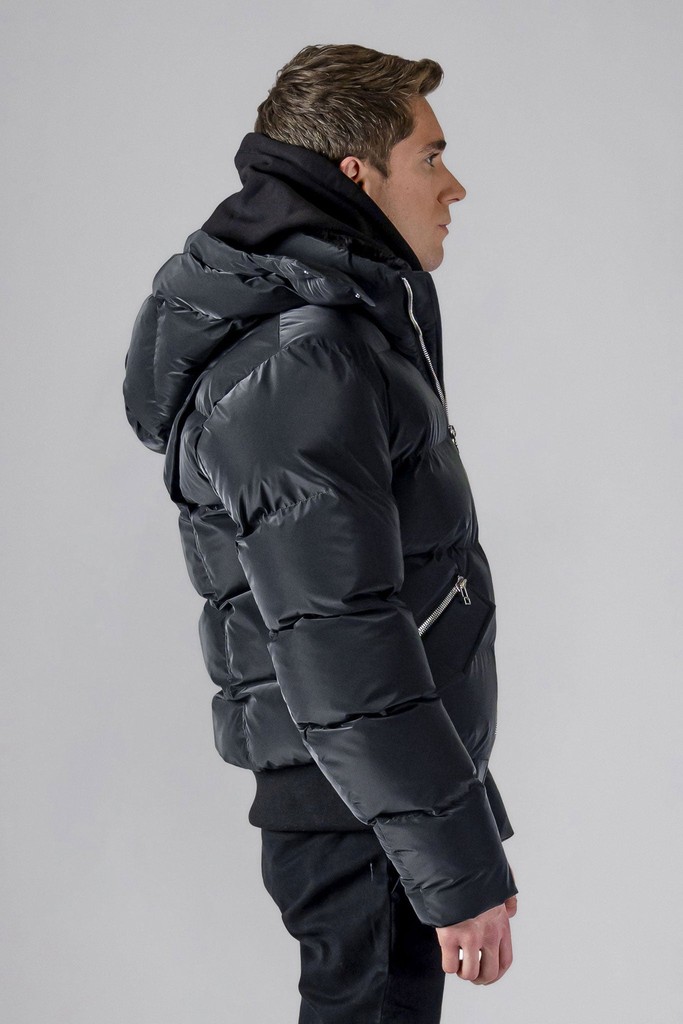 【PORTERNA】Woody Bomber Jacket Woodpecker Men's Woody Bomber Jacket - Black Diamond L - 5