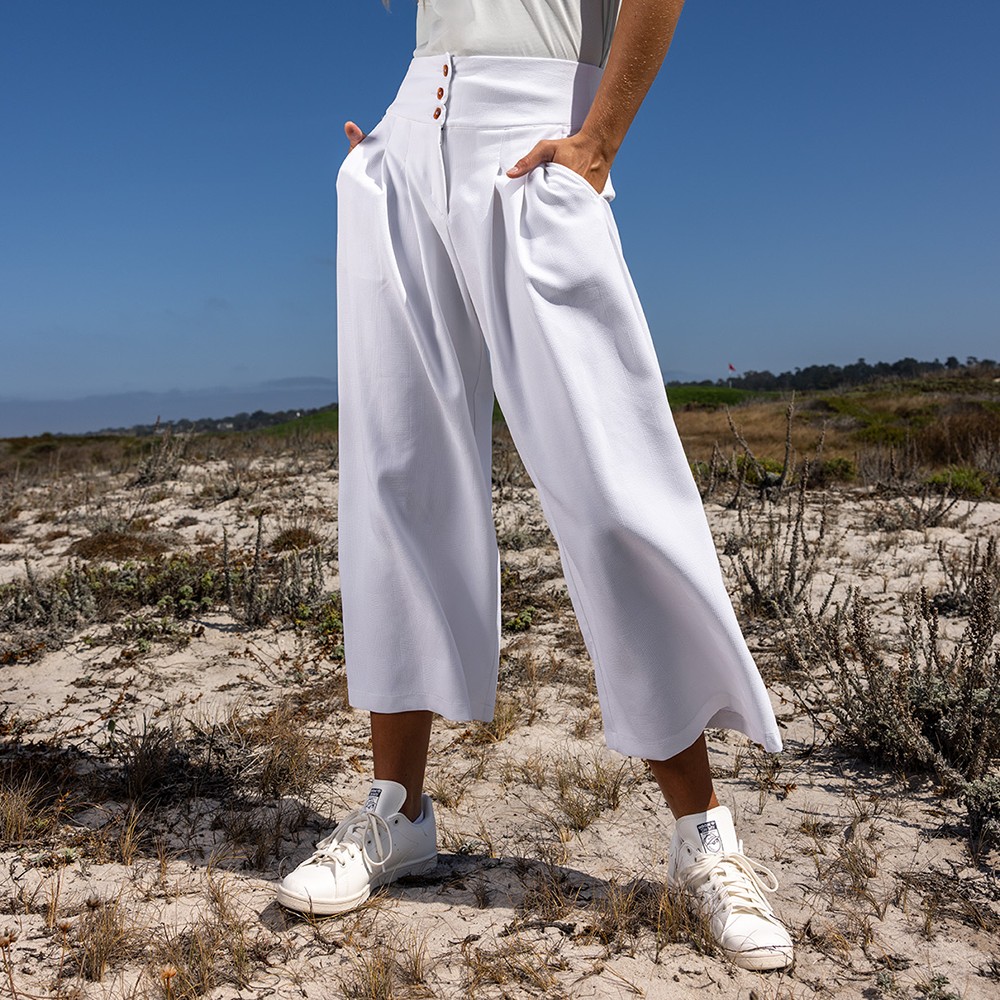 【MALBON GOLF】 Casual Cargo Pants ■WOMAN / 追跡付 1716273583132-300316641WHI1V1.jpg