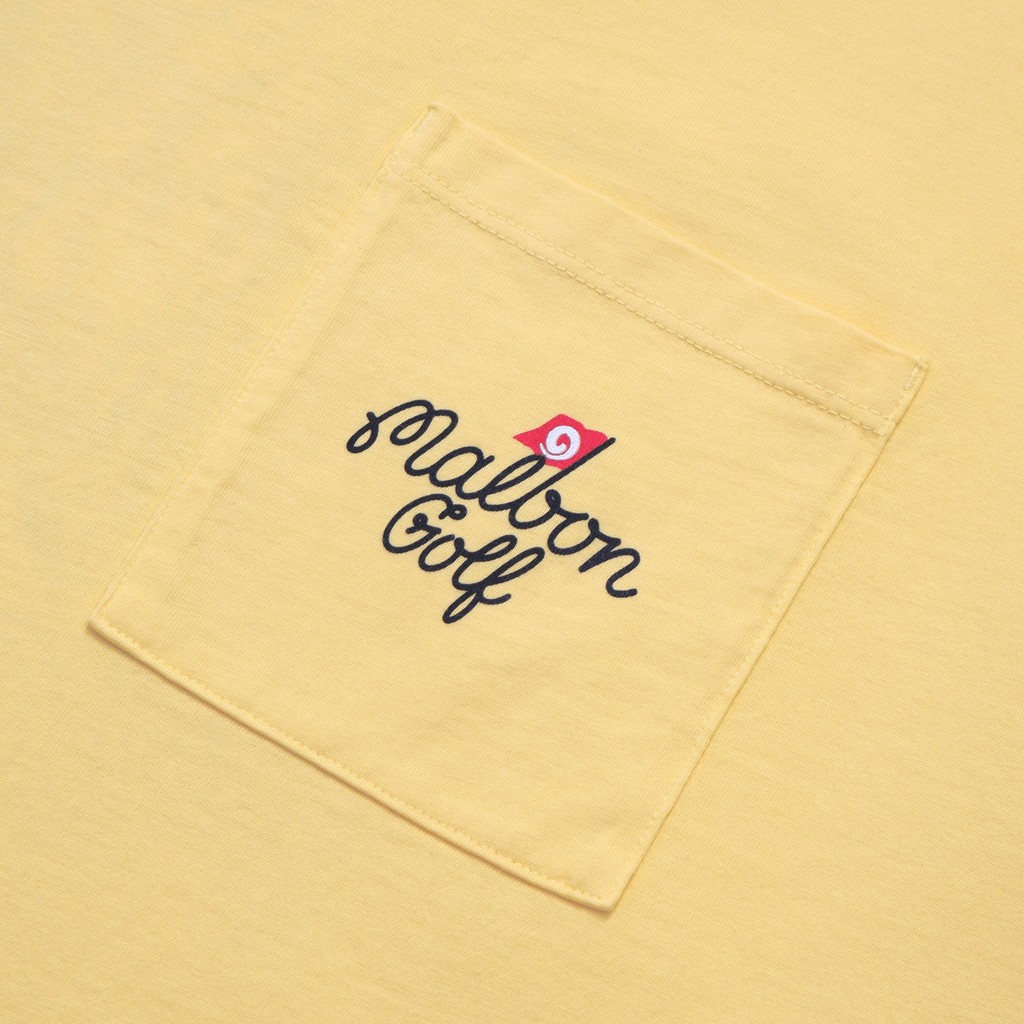 【Malbon Golf】FOUNDERS SS POCKET TEE Malbon Founders SS Pocket T - White