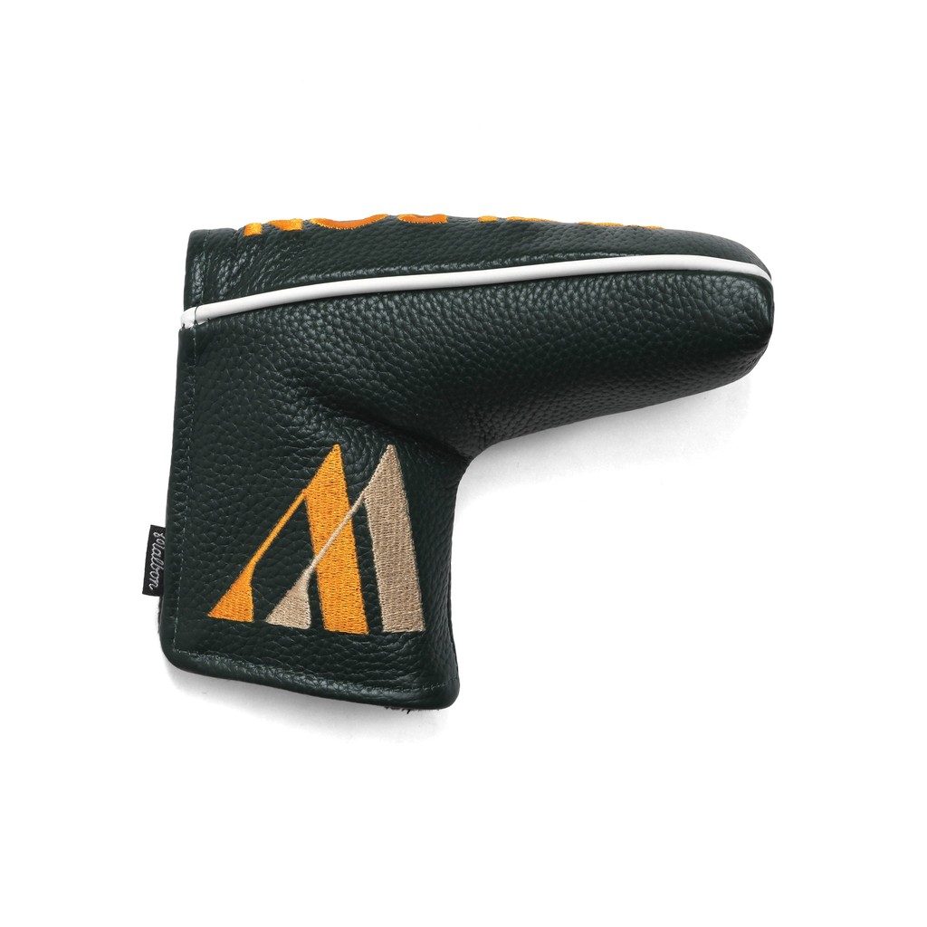 Malbon Golf GOLF & SKI BLADE PUTTER HEADCOVER - Forest Green