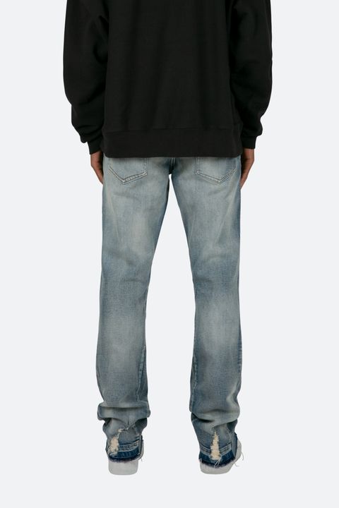 B484 Flare Denim - Blue | mnml | shop now