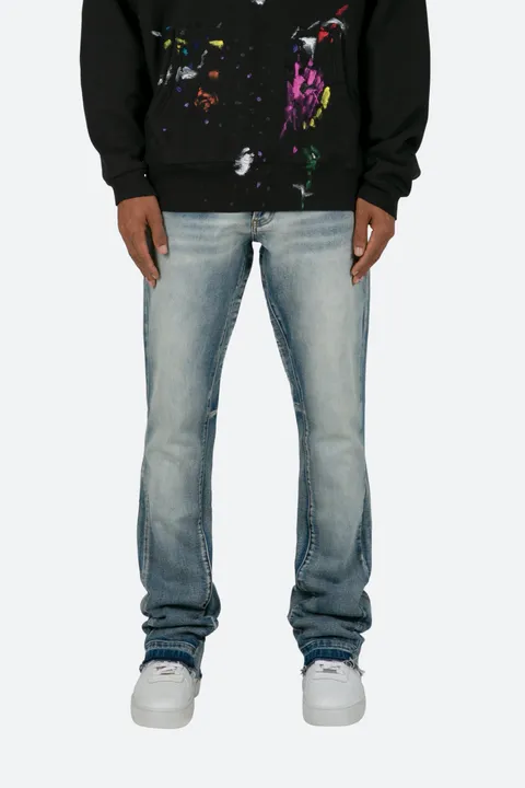 MNML B484 Flare Denim - Blue