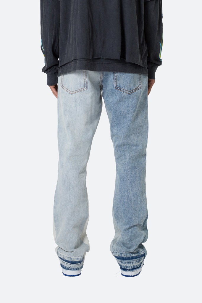 パンツ mnml \"B505 CONTRAST FLARE DENIM\" 29inch MNML B505 Contrast Flare Denim Jeans Blue - 42