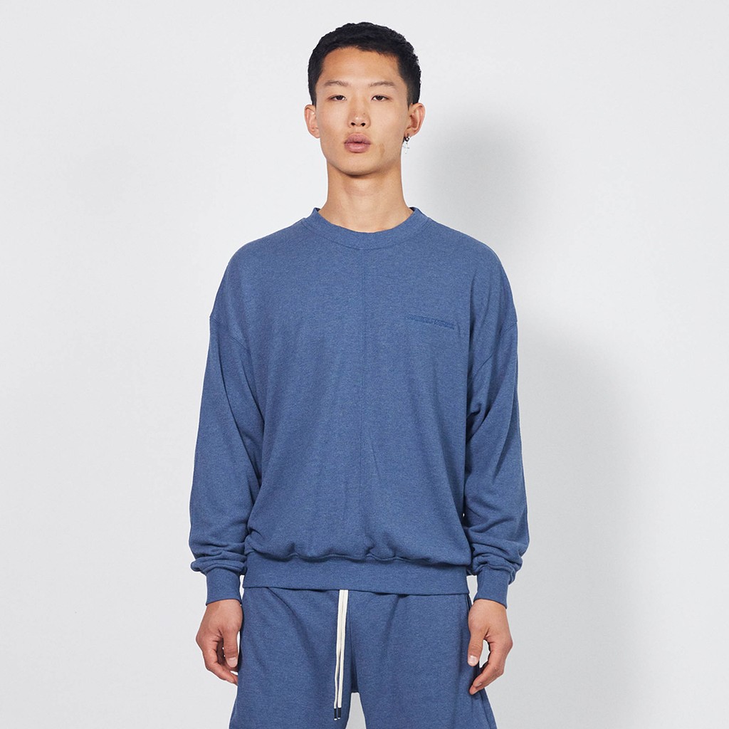 Daniel Patrick Loop Terry Standard Sweatshirt - BlueL | Flip App