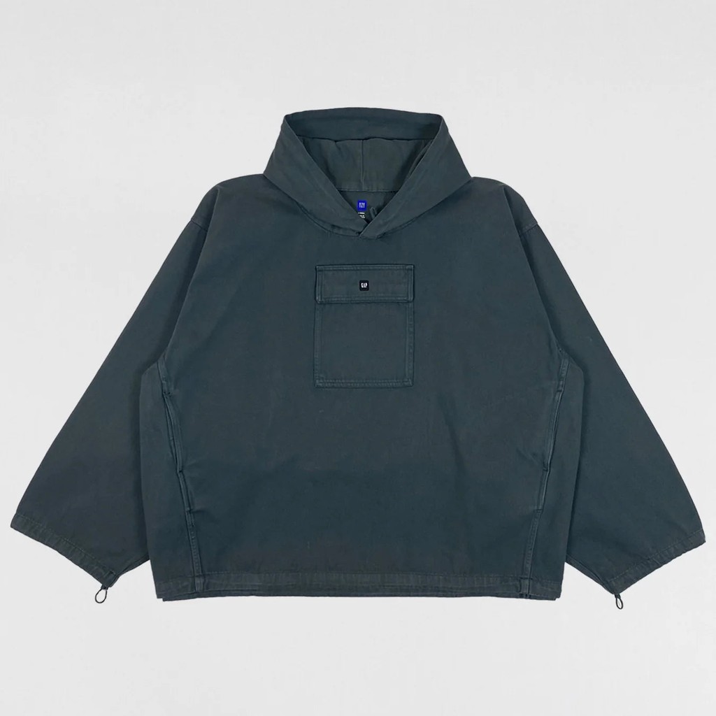 Yeezy Gap Engineered By Balenciaga Sateen Anorak - Black S