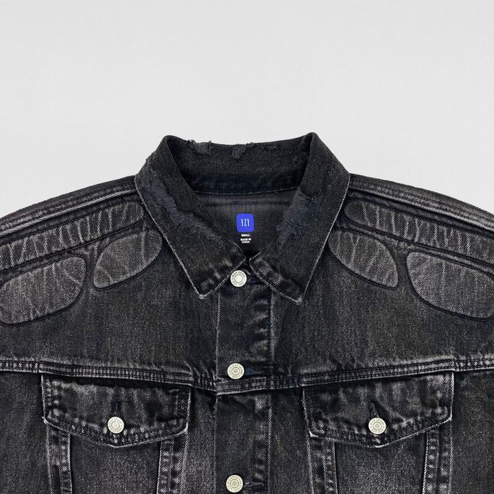 ジャケット・アウター Yeezy Gap Balenciaga Padded Denim Jacket Yeezy Gap Engineered By Balenciaga Padded Denim Jacket