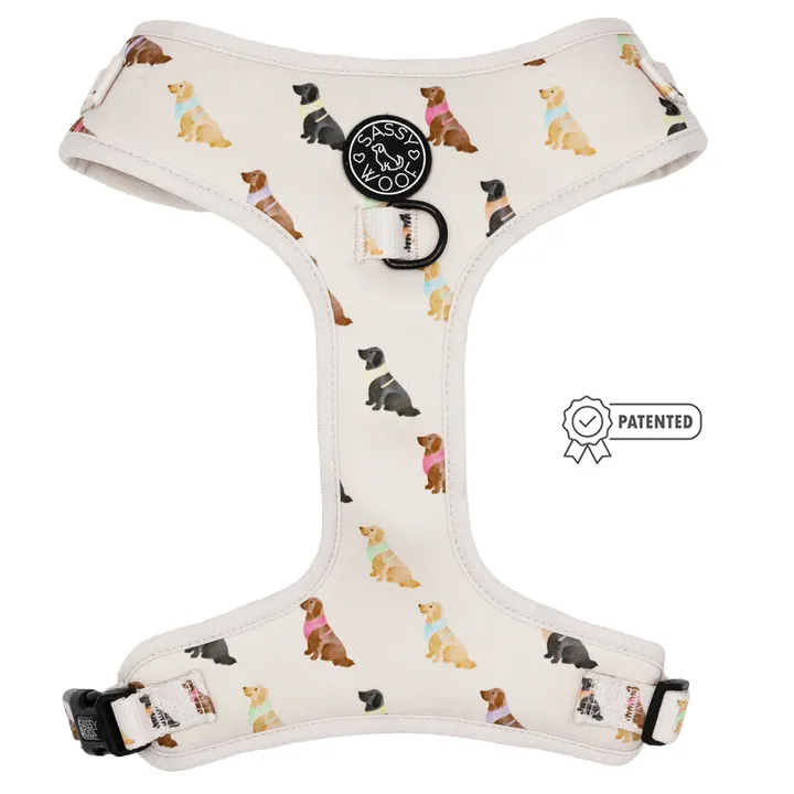 Sassy Woof Dog Adjustable Harness - Loyal Labradors