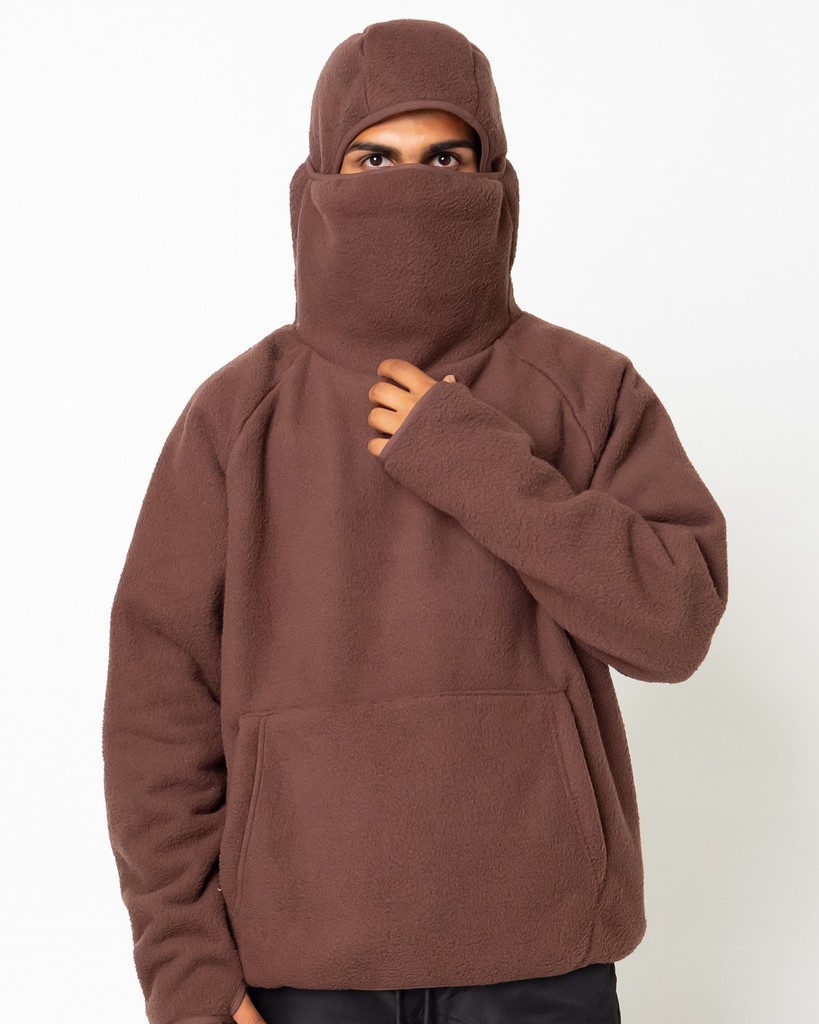 【EPTM】★パーカー★ EPTM Balaclava Sherpa Hoodie EPTM Balaclava Sherpa Hoodie - Black