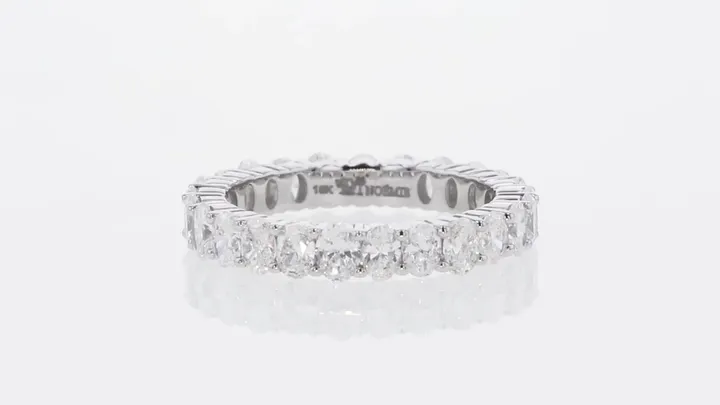 Noémie Oval Cut Lab Grown Diamond Eternity Band Ring