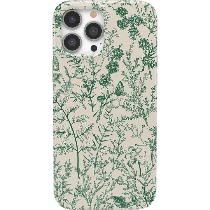 Casely Sage Garden | Green Floral Case - Classic + MagSafe®