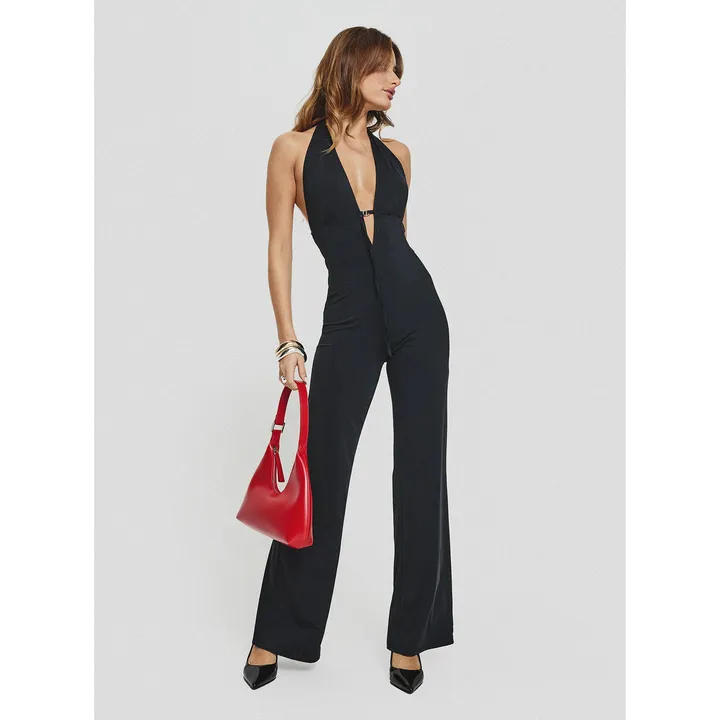 Princess Polly Rinaldi V Neck Jumpsuit
