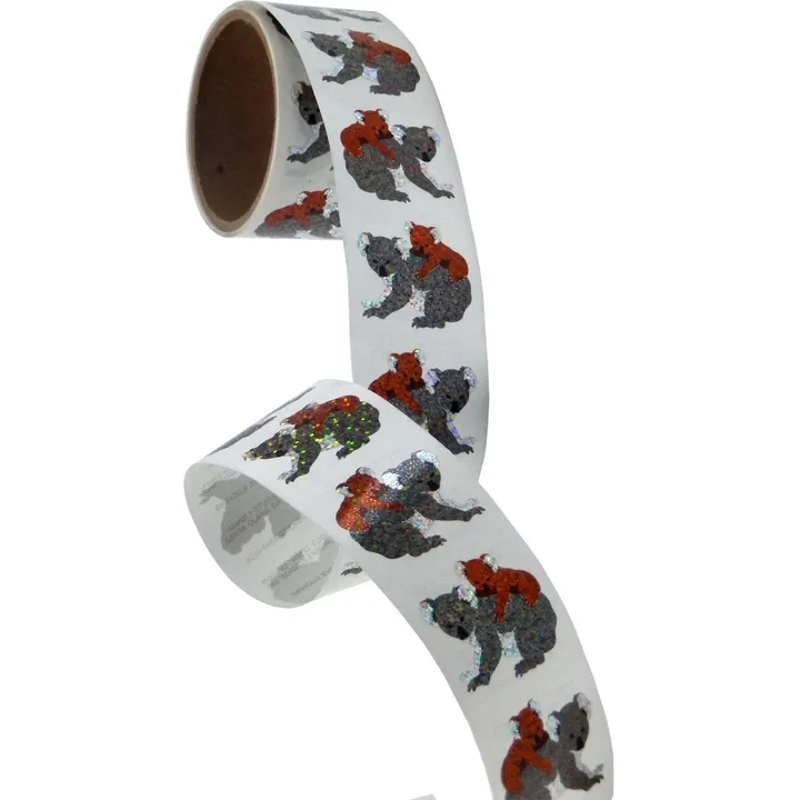 Present Paper Bulk Roll Prismatic Stickers