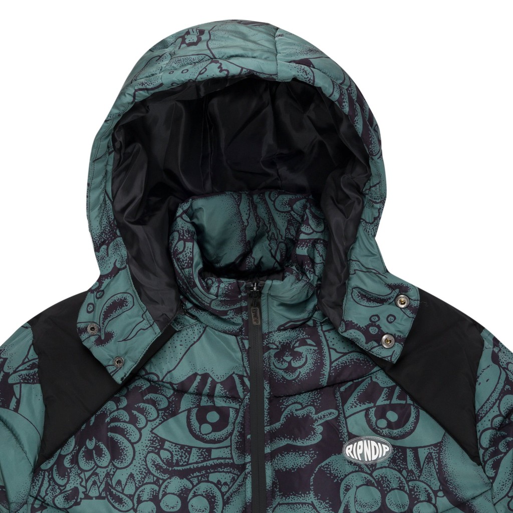 RIPNDIP Dark Twisted Fantasy Puffer Jacket M | Flip App