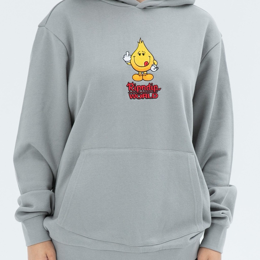 RIPNDIP F U FLAMEBOY フーディ パーカー 長袖 ロゴ Grey 送料込 RIPNDIP F U Flameboy Hoodie S | Flip App