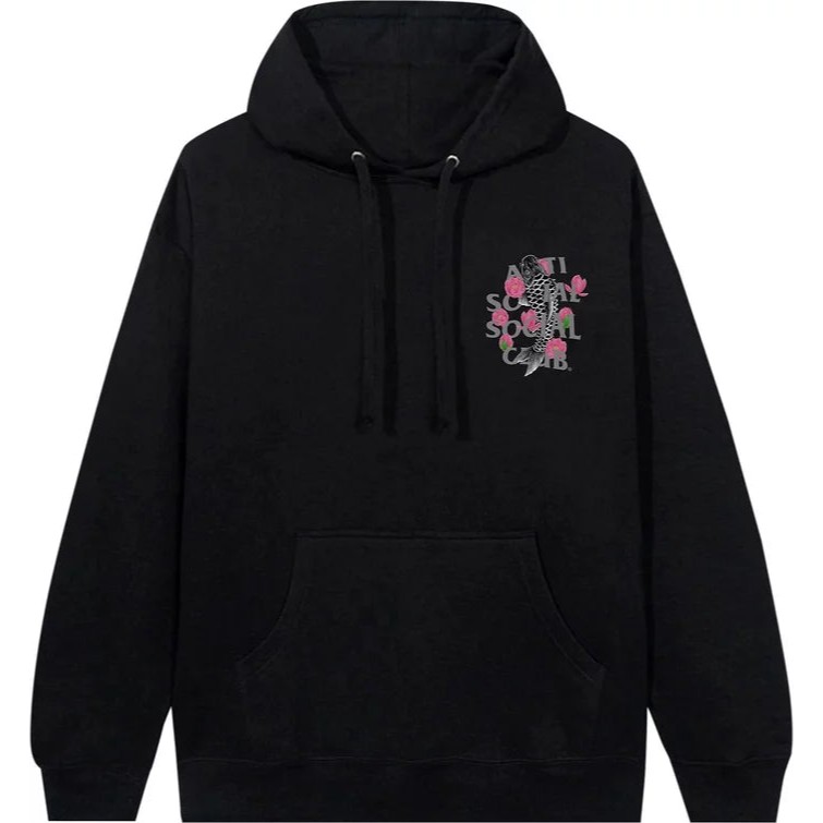 Anti-Social Social Club Koi Garden Hoodie (3M Reflective