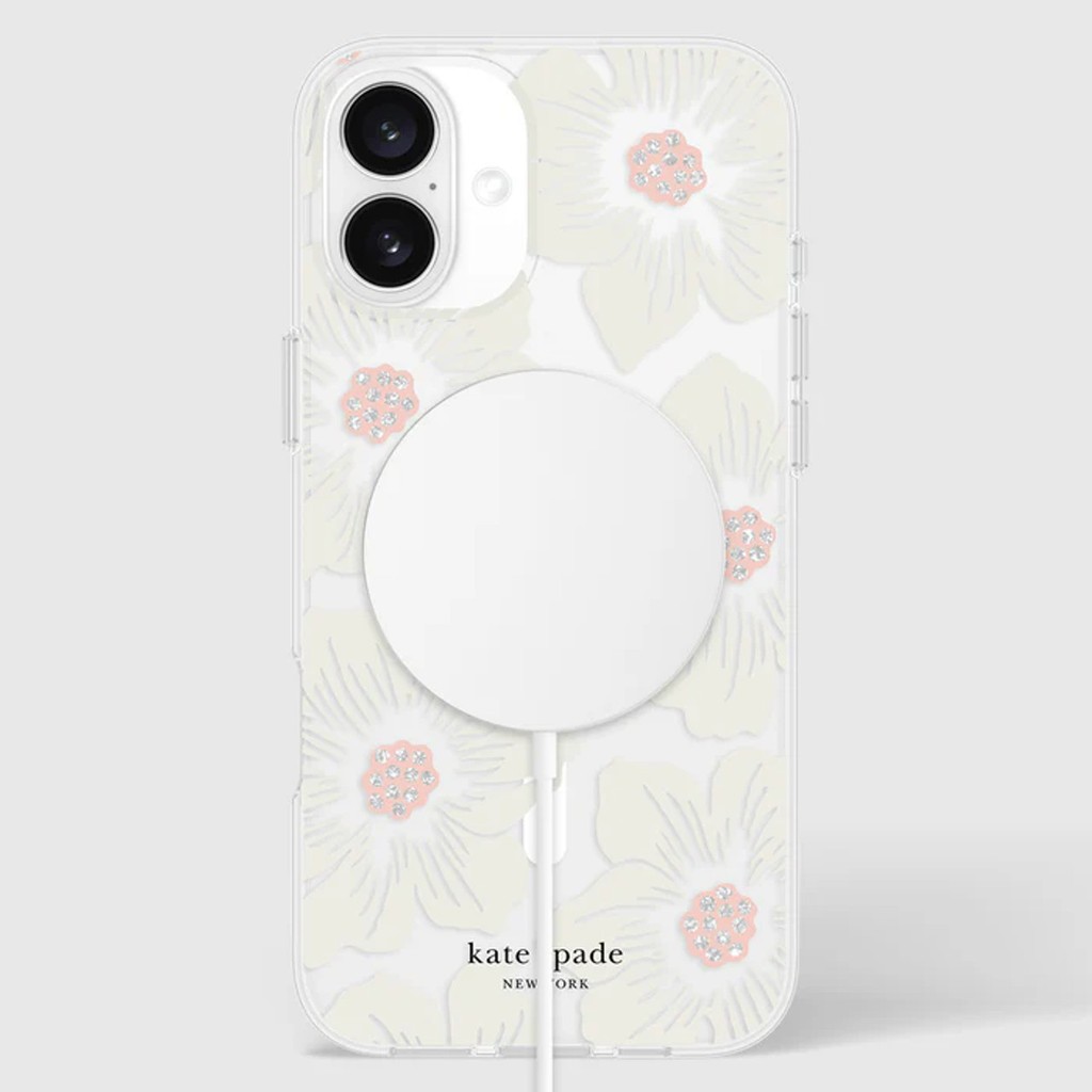 kate spade iPhone16Proケース Hollyhock MagSafe kate spade new york Hollyhock MagSafe - iPhone 16 Plus
