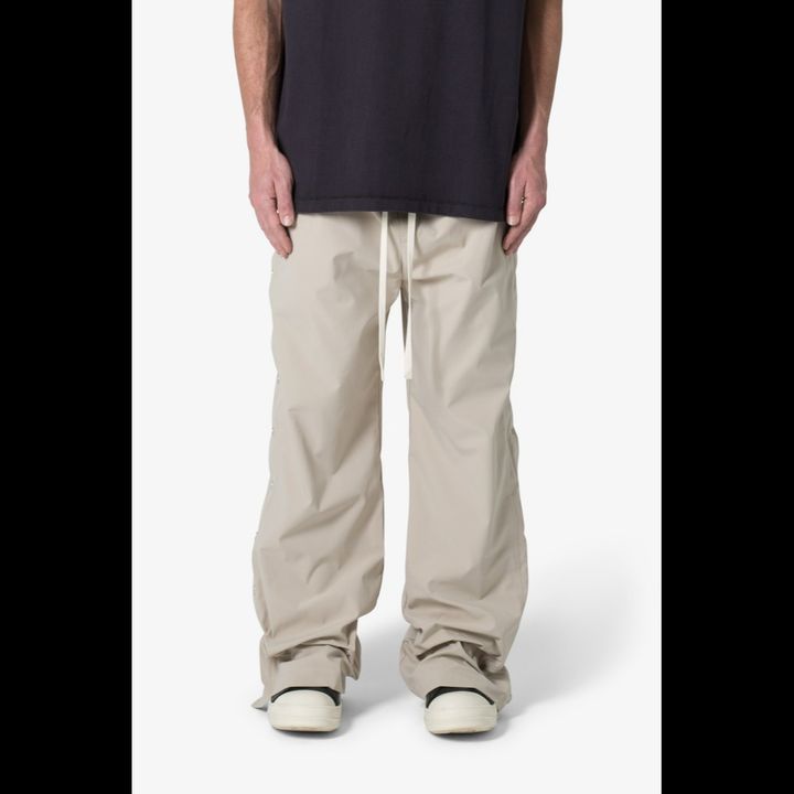 MNML Side Snap Nylon Pants - Tan40 | Flip App