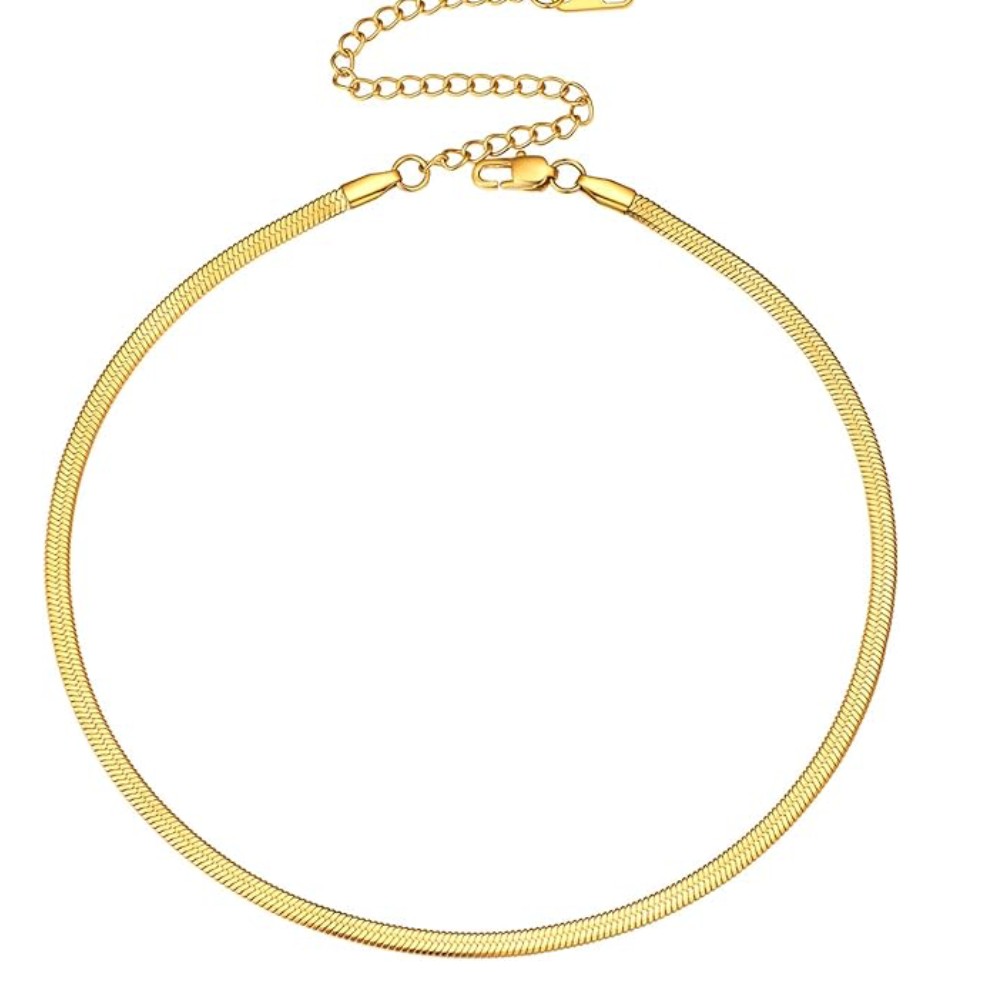 【VINTAGE HOLLYWOOD】Snake Chain Necklace▲ENHYPEN着用 Hollywood Sensation Jewelry Snake Chain Necklace – Sleek And