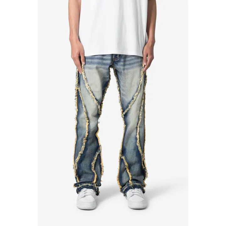 MNML B638 Ethereal Flare Rip Denim