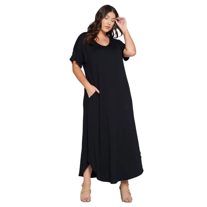L I V D Scarlett Maxi Pocket Dress