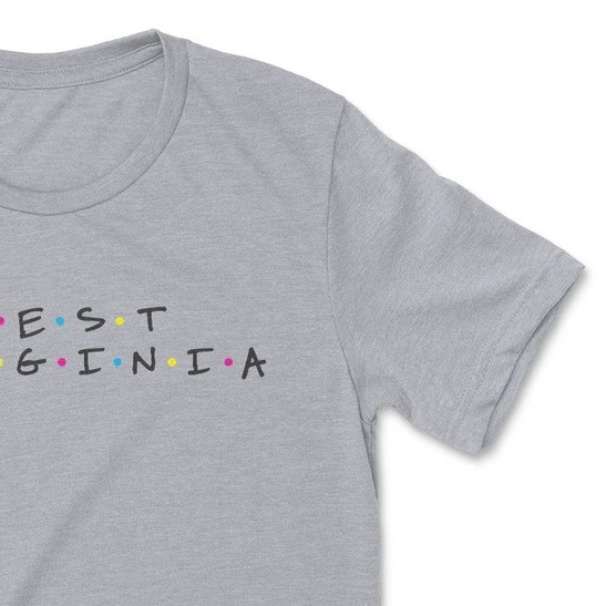 Friday Night Waffles West Virginia Friends Tee