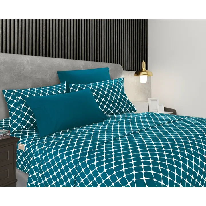 Elegant Comfort 6-Piece Bloomingdale Sheet Set - Comparable To A Hotel Premium Quality