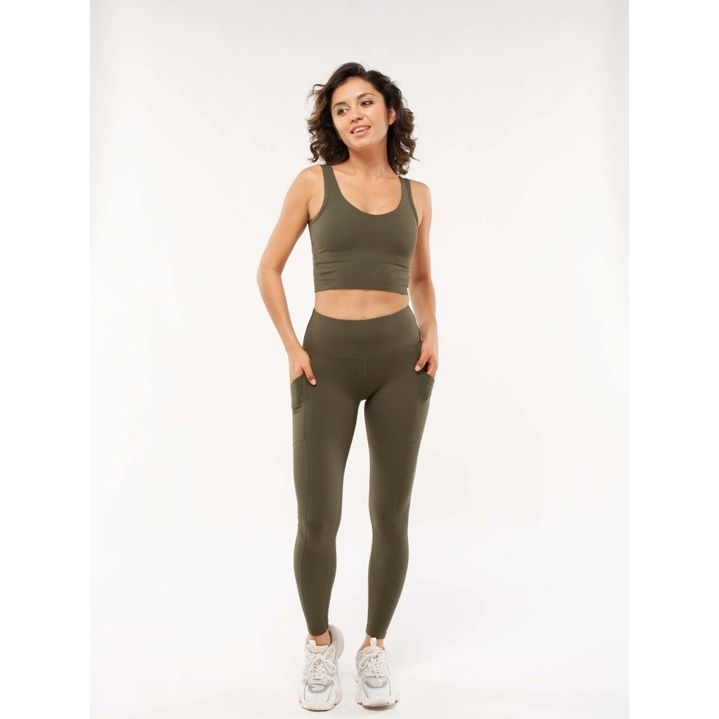 Profit Outfits Fashion Crop Top Sports Bra