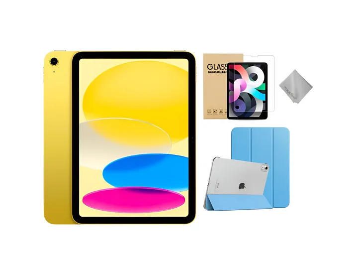 Apple 10th Gen 10.9-Inch iPad (Latest Model) With Wi-Fi 256GB Bundle