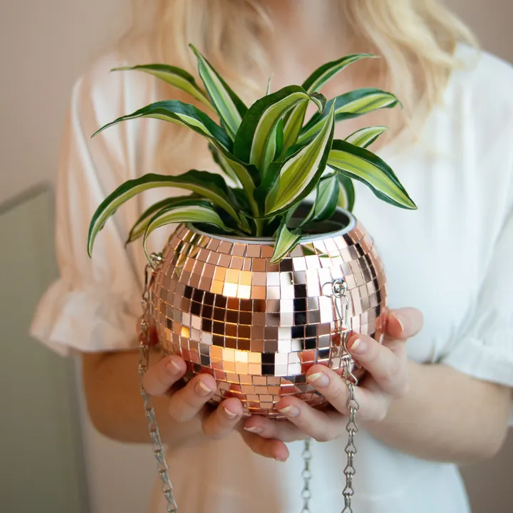 SCANDINORDICA Disco Ball Planter