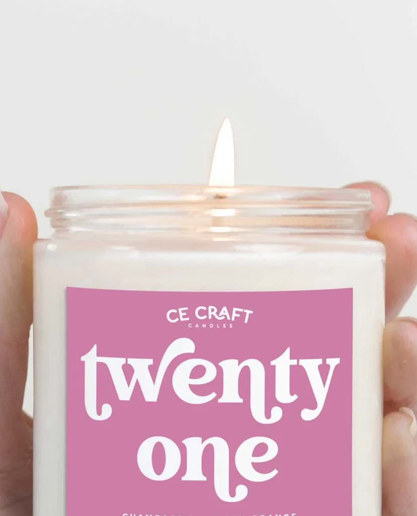 CE Craft Company Twenty One Candle