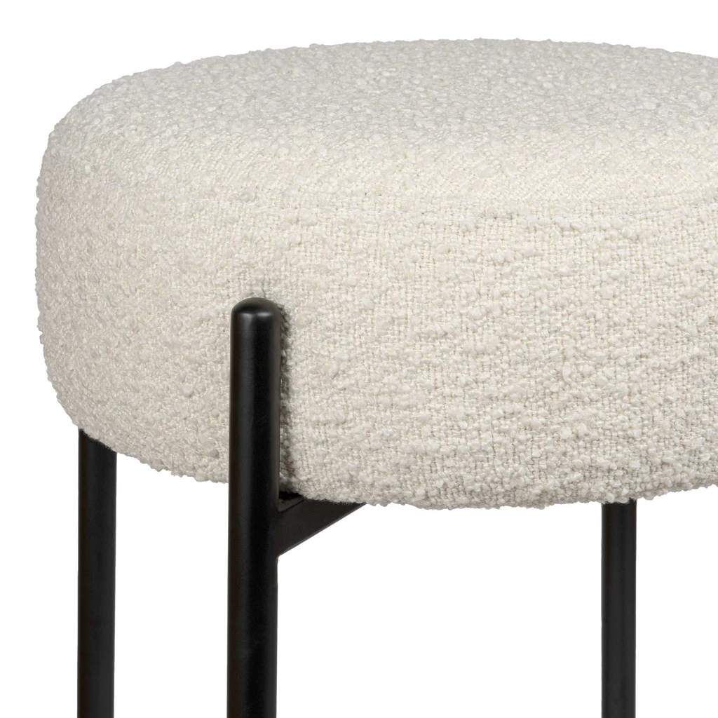 JONATHAN Y Paola Modern Minimalist  Counter Stool