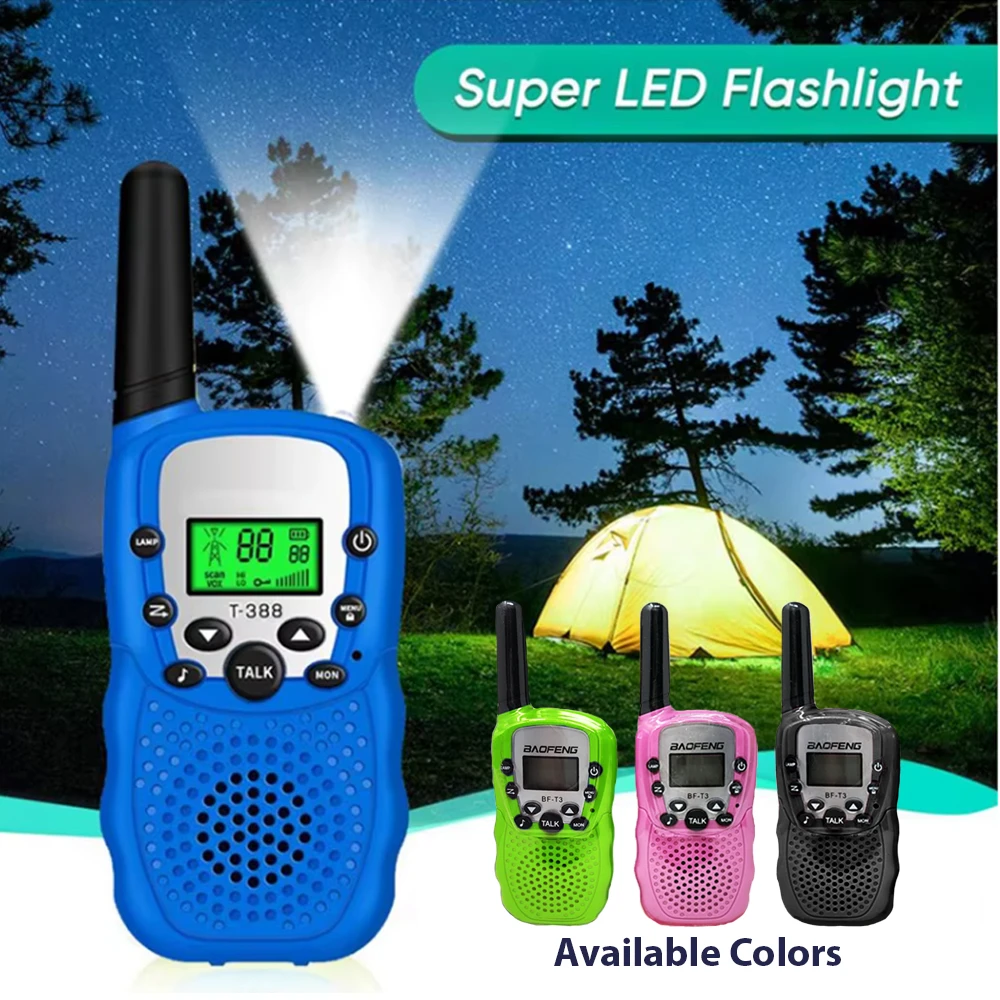 The Noodley Walkie Talkies Set for Kids Wireless Pocket 2 Way Radio Toy