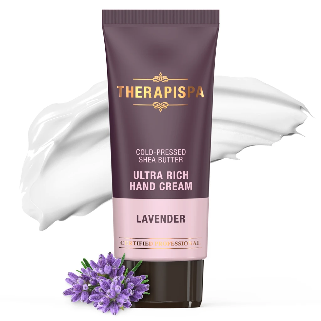 THERAPISPA.US Ultra Rich Hand Cream / Lavender – Intense Moisture, Protection & Softness for Dry, Overworked Hands