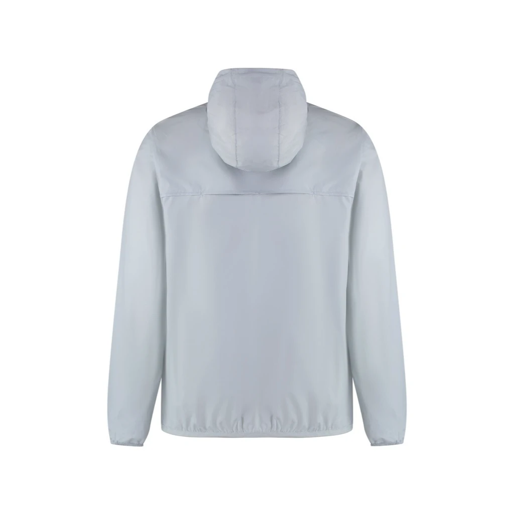 K-Way K-Way Packable Hooded Nylon Jacket with Adjustable Features