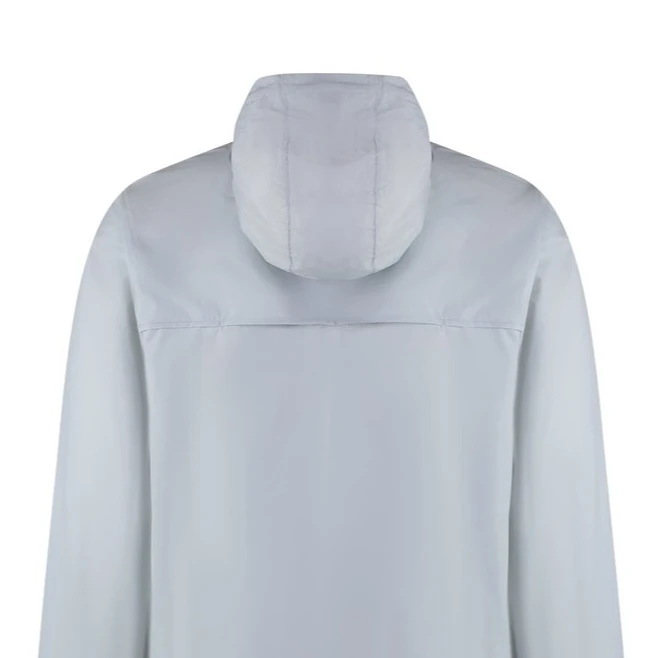 K-Way K-Way Packable Hooded Nylon Jacket with Adjustable Features