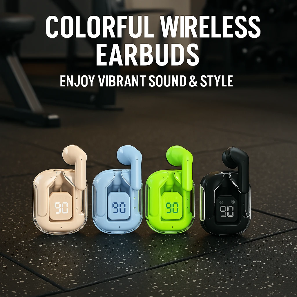 Solobesafe Wireless Bluetooth Earbuds Headphone Earphones Headset W Charging Case