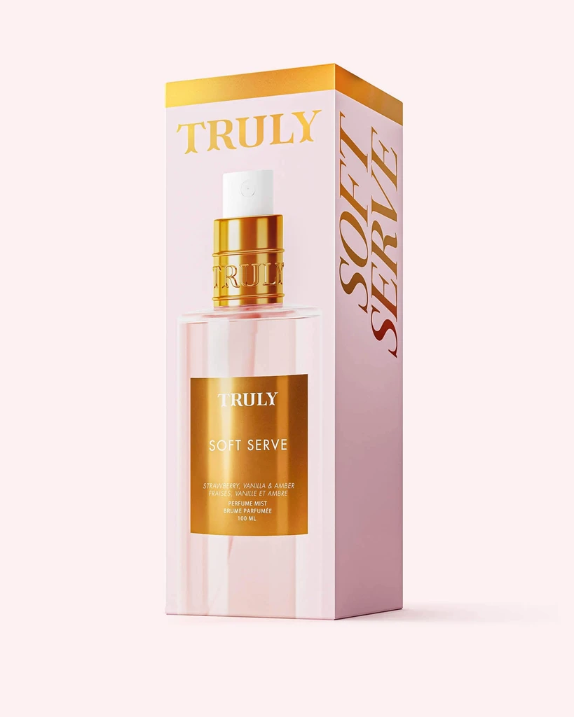 Truly Beauty Soft Serve Perfume Mist - Strawberry & Vanilla Scent