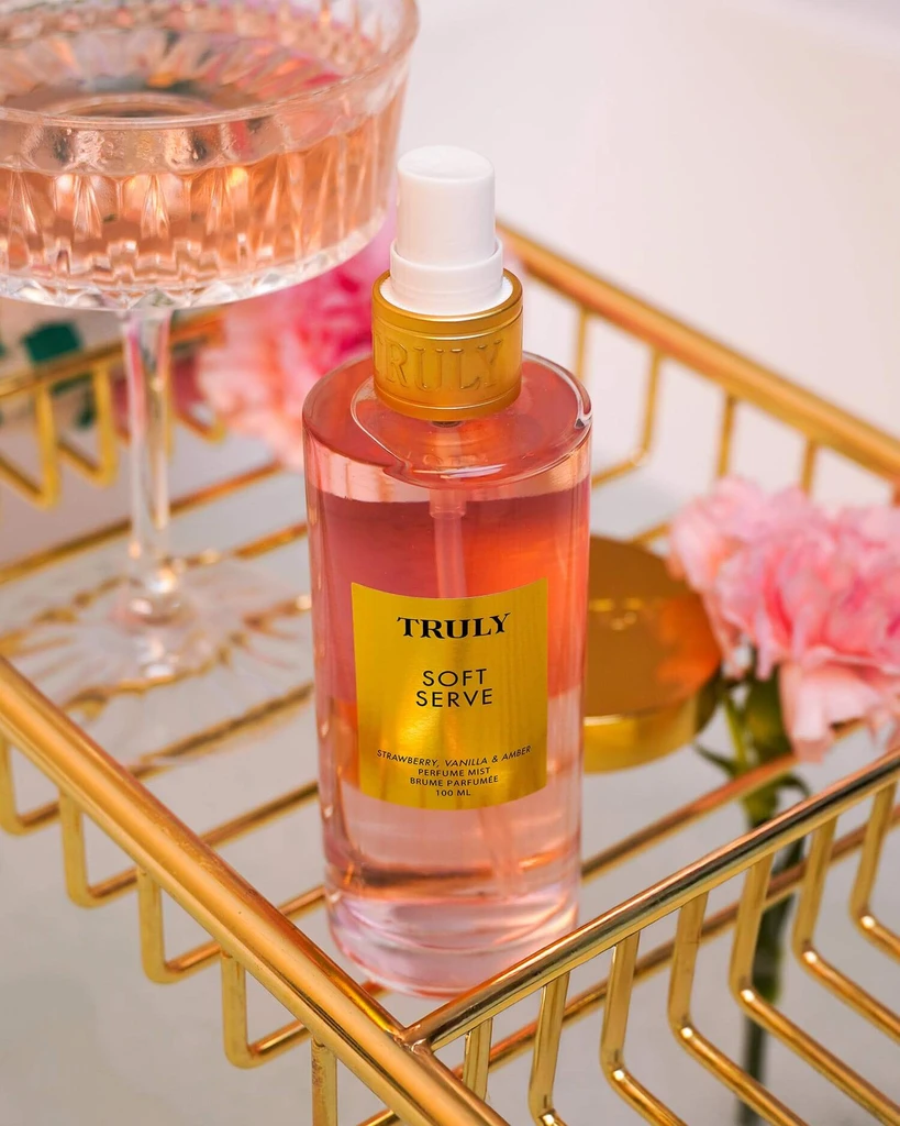 Truly Beauty Soft Serve Perfume Mist - Strawberry & Vanilla Scent