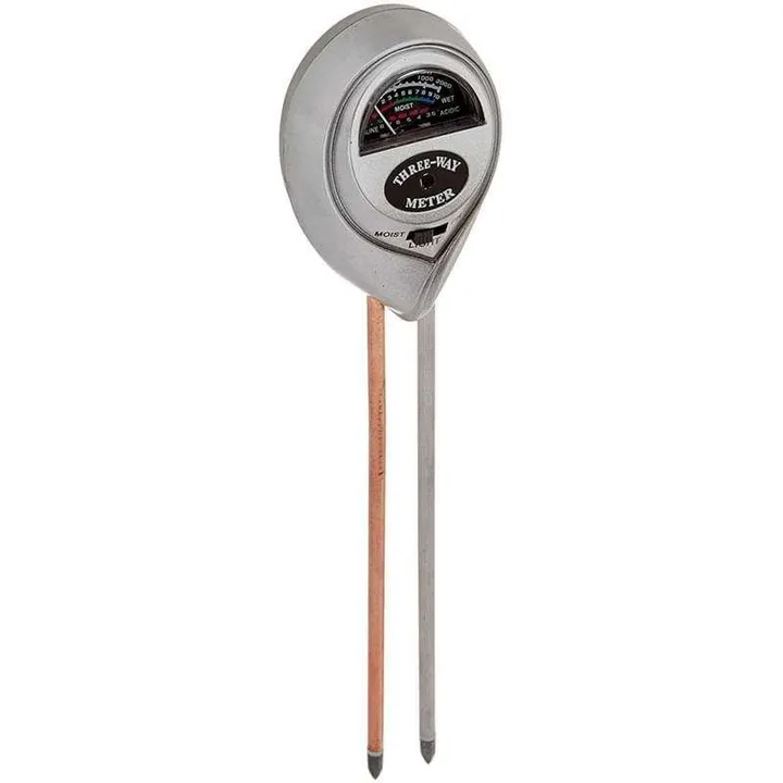 Houseplant Resource Center Fiddle Leaf Fig Plant Food Soil Meter – 3 in 1 pH/Moisture/Light Meter